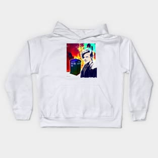 DOCTOR FANART 11 Kids Hoodie